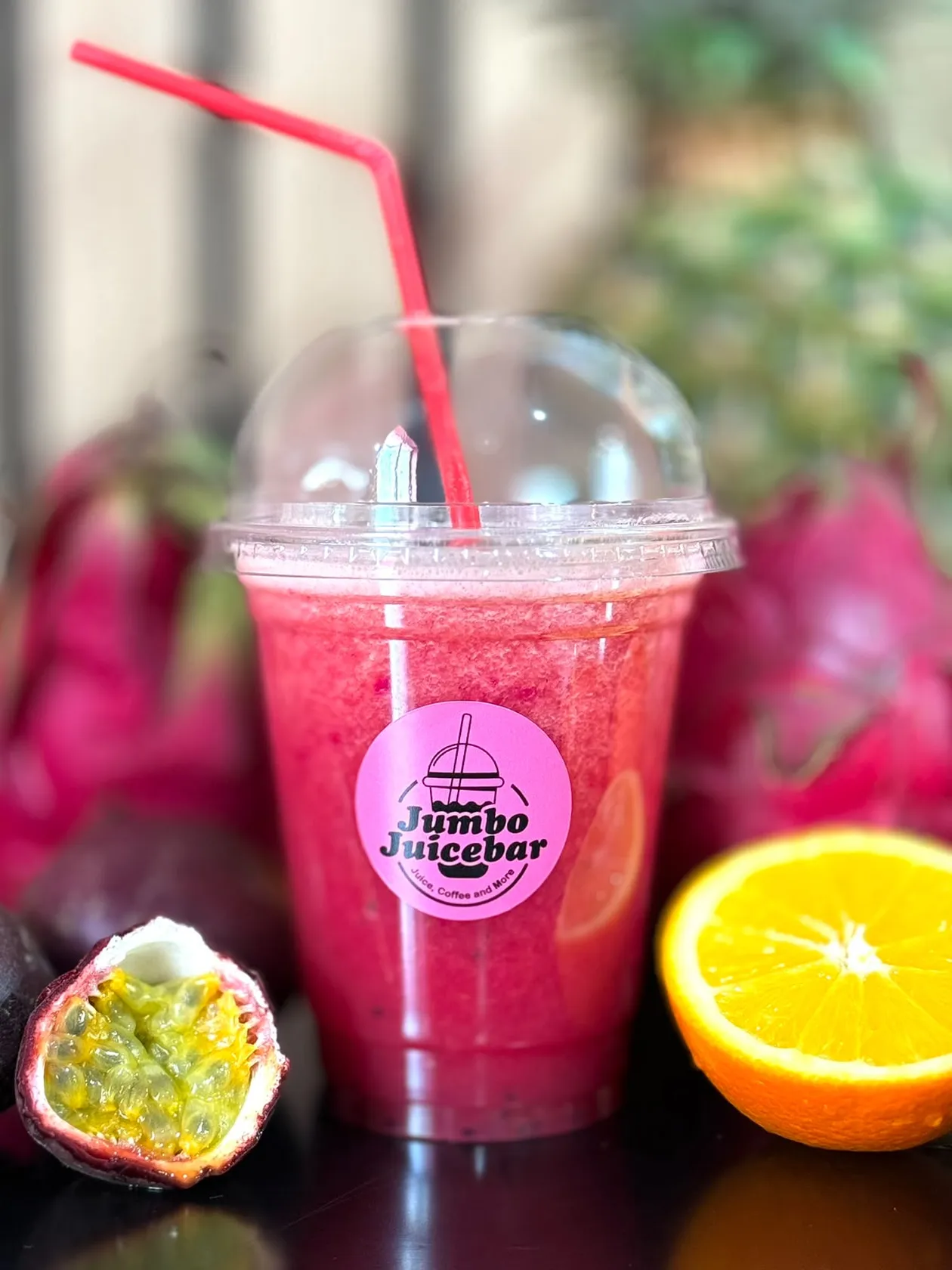 Pink Hawai Contact Jumbo JuiceBar Tg. Mureș
